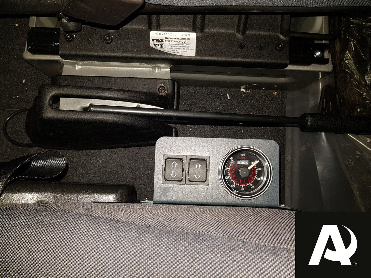 Фото и описание установки заднего комплекта пневмоподвески на Газель Next с системой управления на 2 контура  в Санкт-Петербурге