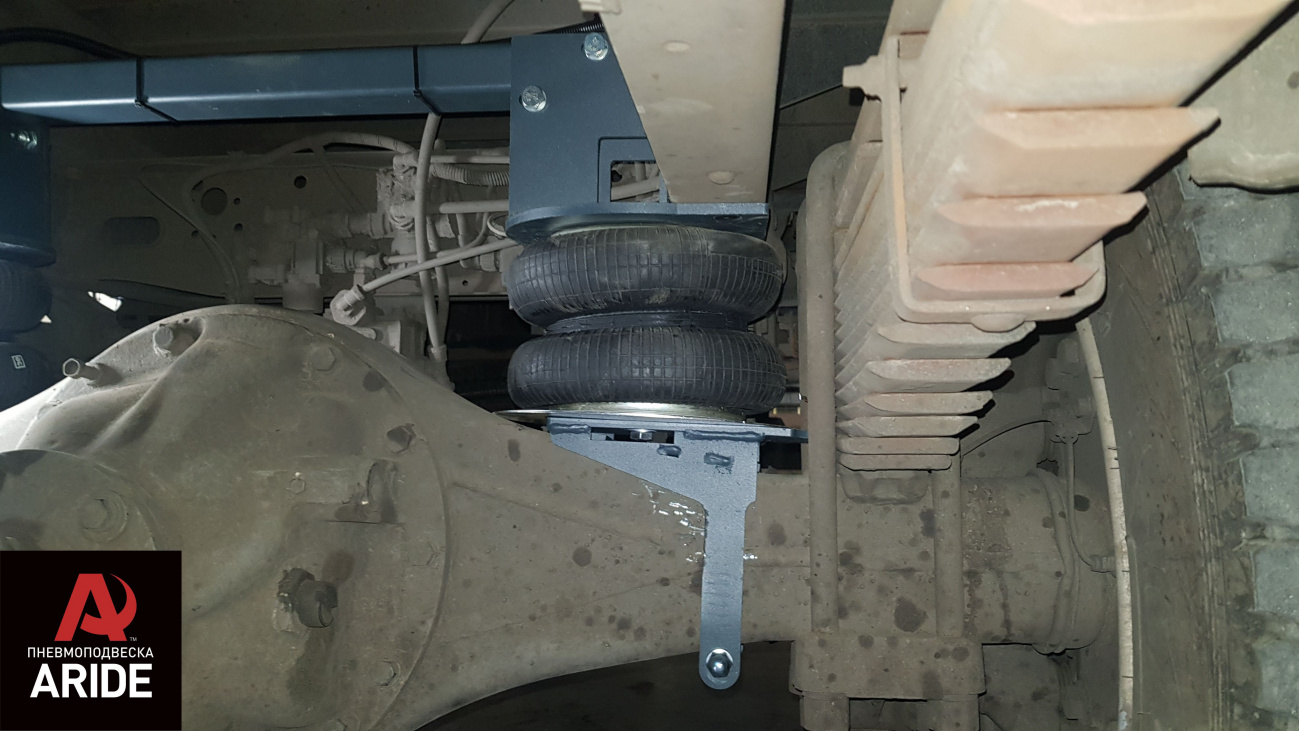Пневмоподвеска на фургоны для перевозки животных