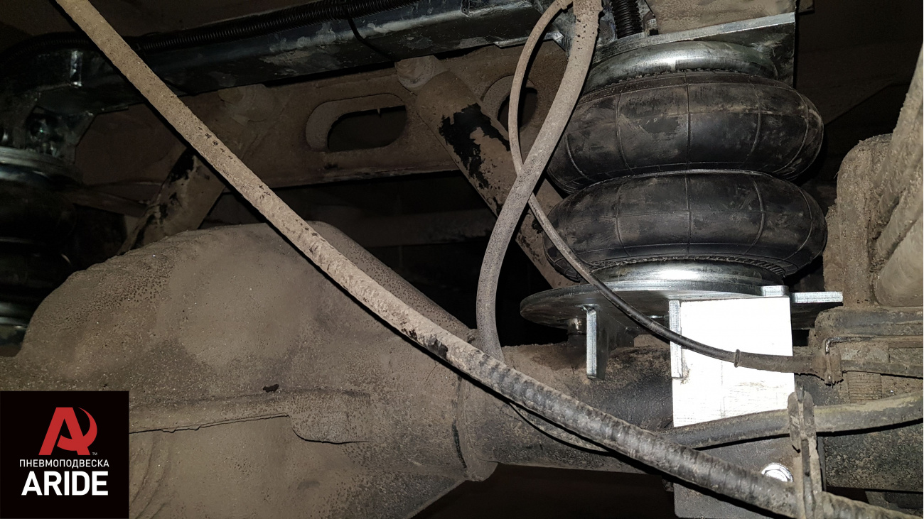 Пневмоподвеска на фургоны удлиненной версии