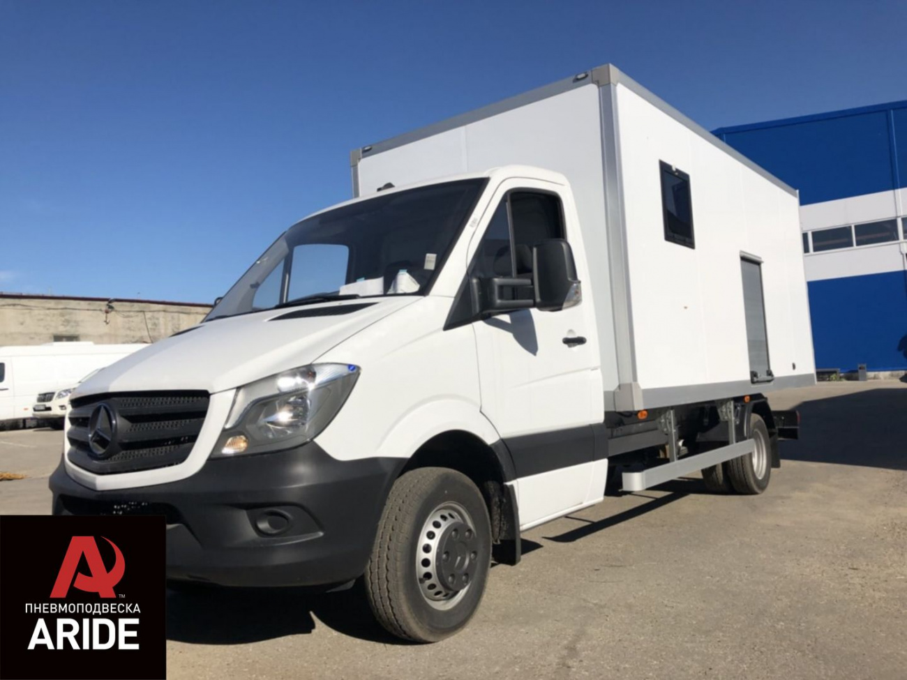 Пневмоподвеска на фургоны автомастерские mersedes sprinter