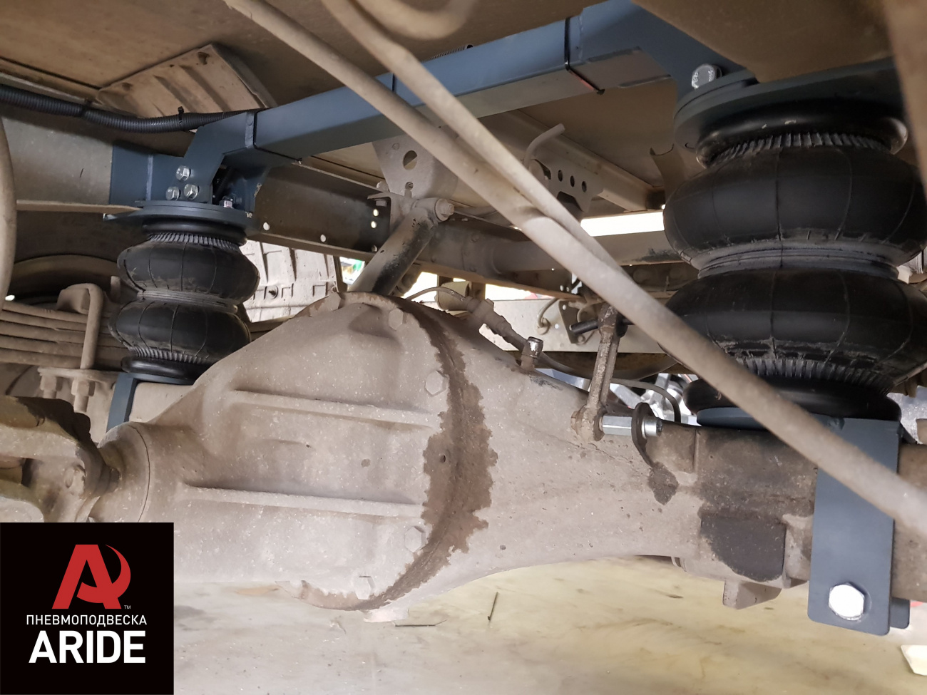 Пневмоподвеска на автовышку газель нектс