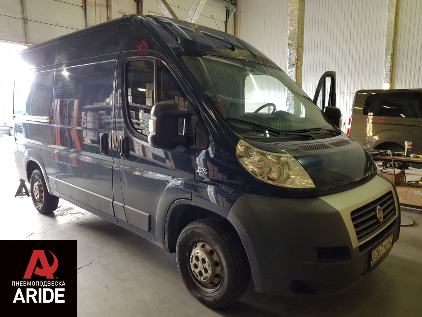 Пневмоподвеска на фургон Fiat Ducato