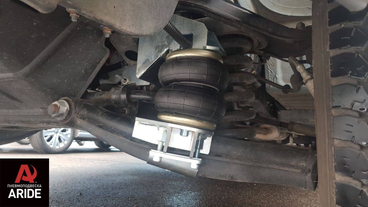 Пневмоподвеска на фургоны автолавки