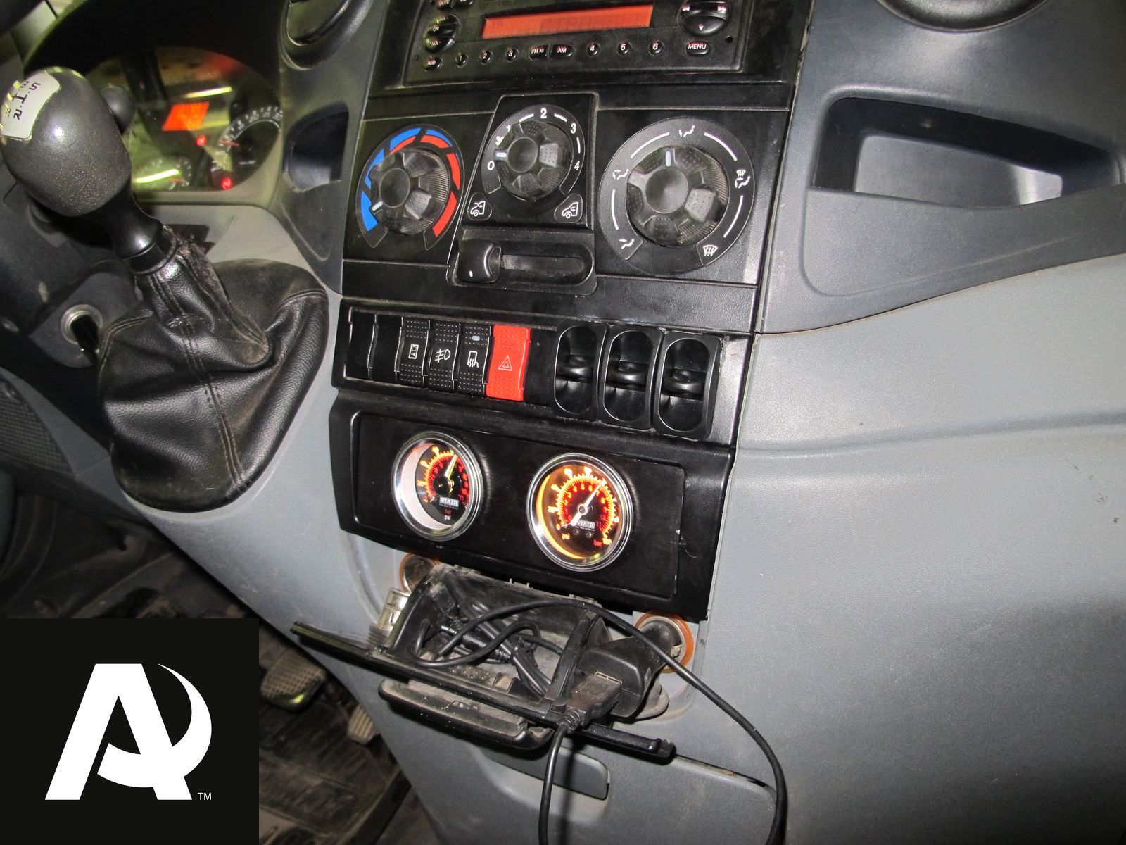 Установка пневмоподвески на переднюю и заднюю ось Iveco Daily 35C12 - фото и описание работ, технические детали проекта и характеристики