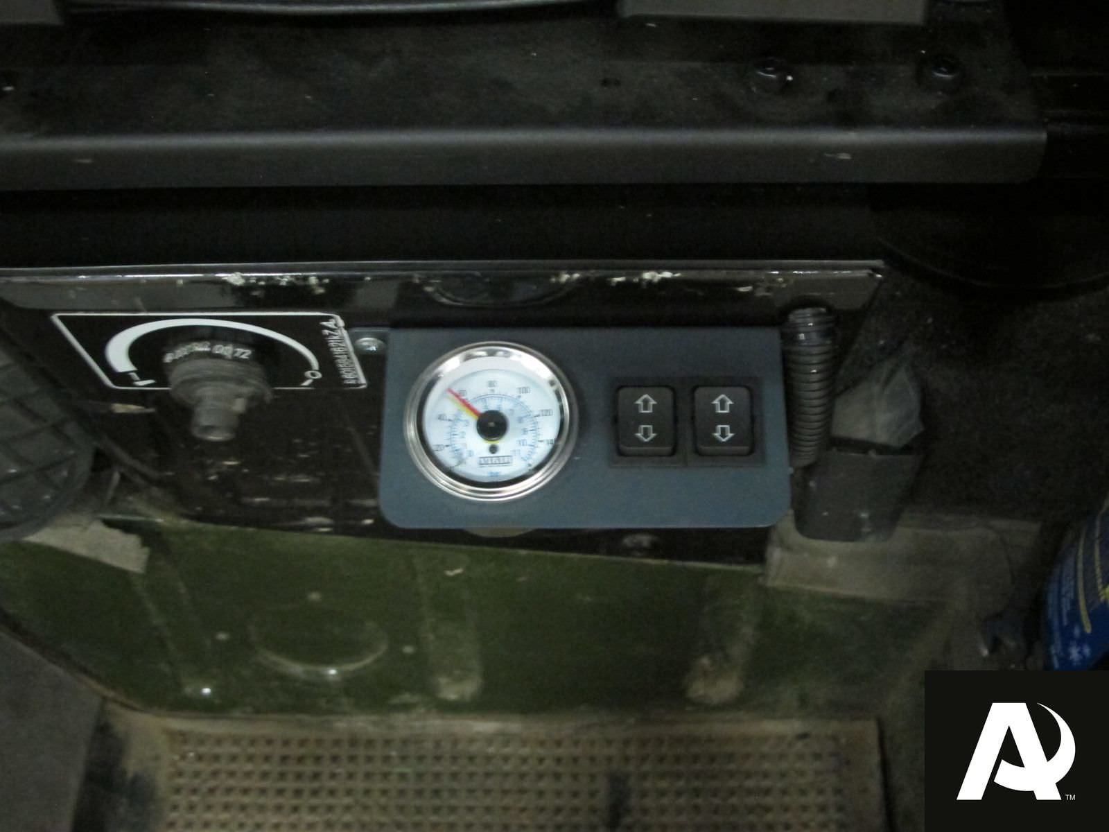 Установка передней и задней пневмоподвески в дополнение к рессорам Mercedes Sprinter T1 308D