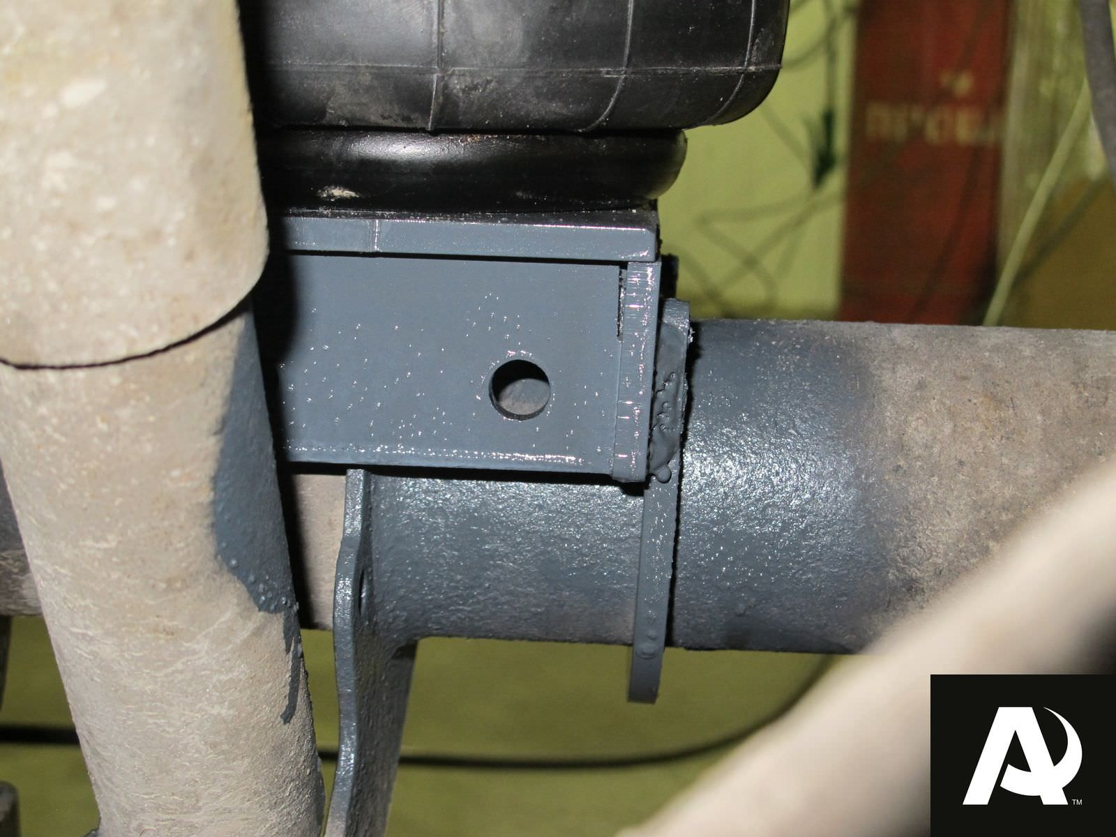 Установка передней и задней пневмоподвески в дополнение к рессорам Mercedes Sprinter T1 308D