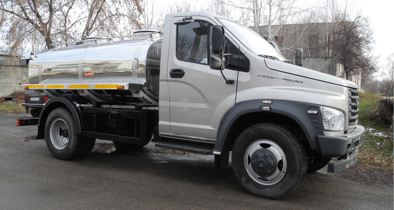 пневмоподвеска на цистерны газон некст