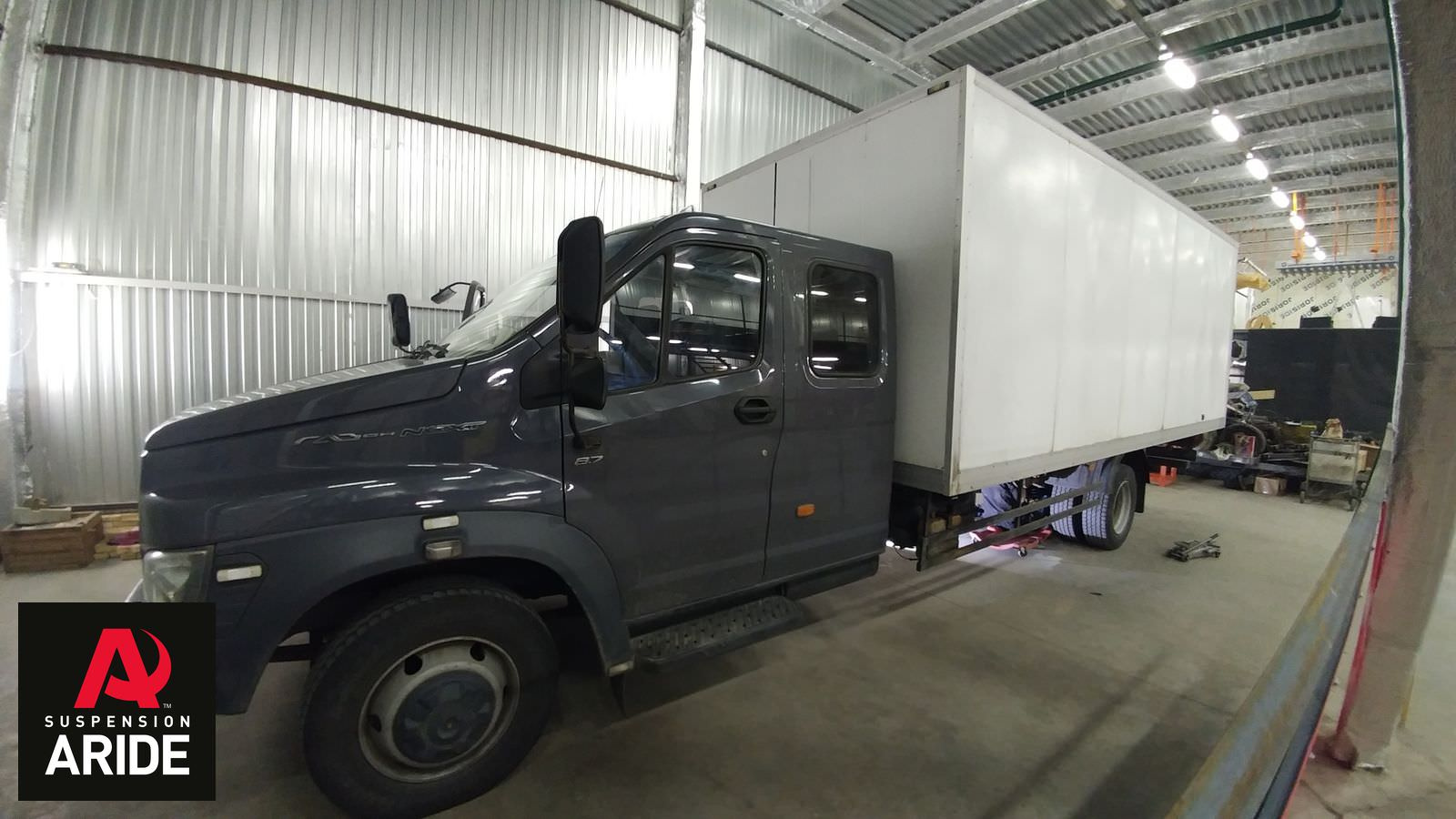 газон некст на установке пневмоподвески