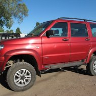 Усиленные рессоры на УАЗ Хантер или пневмоподвеска