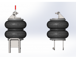 Пневмоподвеска MAN 14.224, передняя ось
