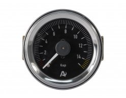 Манометр ARIDE 53 мм, 2х15 бар (220 PSI), 2