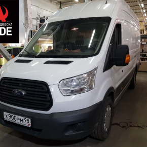 Установка задней пневмоподвески с управление из салона ﻿Ford Transit RWD