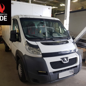 Установка задней пневмоподвески с управление из салона ﻿Peugeot Boxer