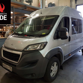 Установка задней пневмоподвески с системой контроля давления ﻿Peugeot Boxer