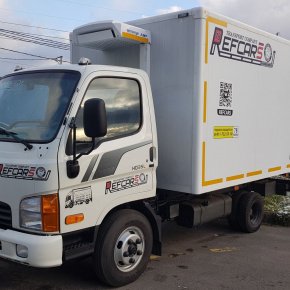 Установка задней пневмоподвески с управлением из салона ﻿Hyundai HD 35