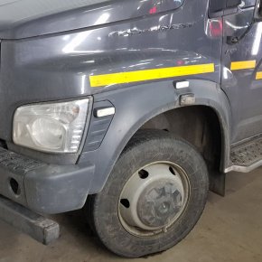 Установка передней и задней пневмоподвески с управлением из салона ﻿﻿ГАЗ (GAZ) Газон NEXT