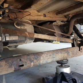 Пневмоподвеска на заднюю ось Dodge Caravan IV короткая база