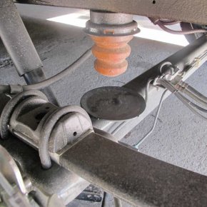 Задний мост с рессорами Ford Transit FWD 2016