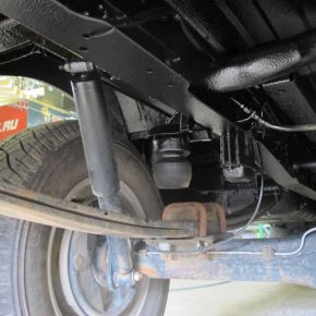 Задний мост с рессорами ГАЗ Соболь 4х4