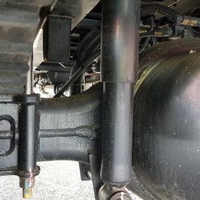 Задняя подвеска Hyundai HD 120 (редуктор смещен)