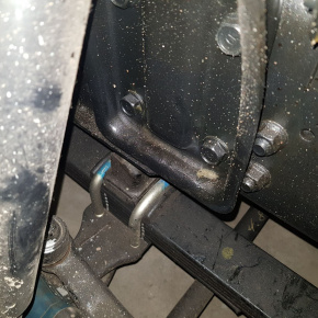 Передняя подвеска Hyundai HD65/72/78, Двигатель D4GA