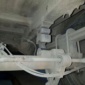 Задний мост с рессорами MB Sprinter 315, высокий мост