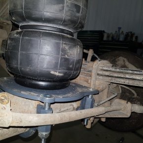 Пневмоподвеска на УАЗ Патриот, задняя ось