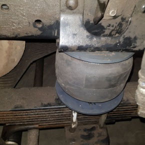 Пневмоподвеска на переднюю ось JAC N-80