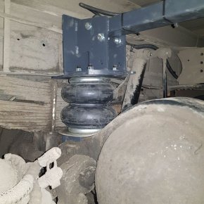 Пневмоподвеска на заднюю ось JAC N-80 