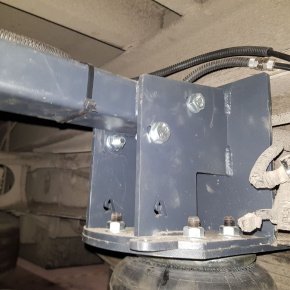 Пневмоподвеска на заднюю ось JAC N-80 