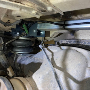 Пневмоподвеска задняя VOLKSWAGEN Crafter NF, двухскатная ошиновка моста