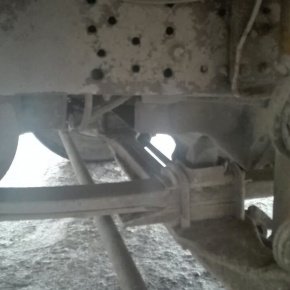 Передний мост с рессорами Mercedes-Benz Atego 818 (1998 - 2013)