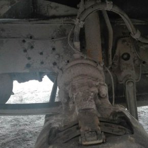 Передний мост с рессорами Mercedes-Benz Atego 818 (1998 - 2013)