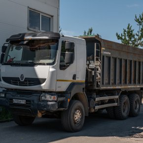 Пневмоподвеска на Renault Kerax