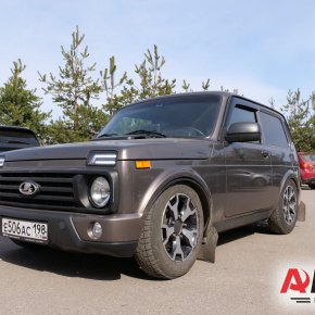 Пневмоподвеска на Lada Niva 