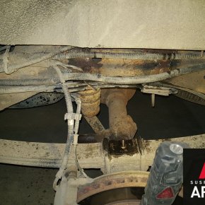 Задний мост с рессорами Chevrolet Express 1500 (Шевролет Экспресс)