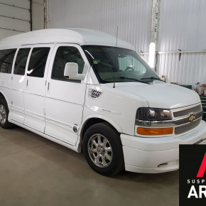 Установка пневмоподвески на заднюю ось Chevrolet Express 1500