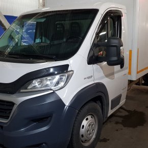 Быстрая установка задней пневмоподвески Fiat Ducato