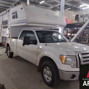 Установка пневмоподвески на заднюю ось Ford F150