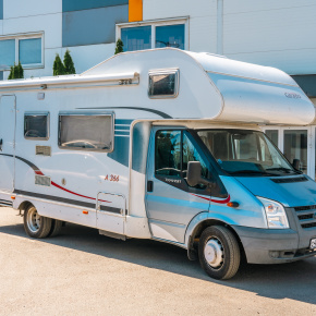 Пневмоподвеска на Ford Transit автодом