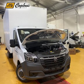 Установка 3-х контурной пневмоподвески на ГАЗель NN 