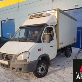 Установка пневмоподвески на Газель Бизнес