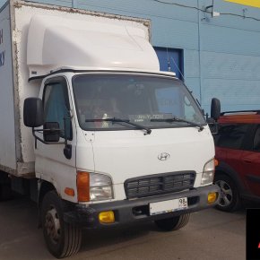 Установка пневмоподвески на переднюю и заднюю ось Hyundai HD 78 - фото, описание