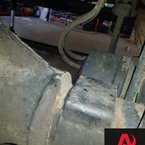 Задний мост с рессорами КАМАЗ 4308 (Камазенок)