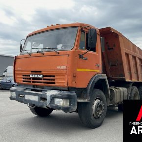 Установка пневмоподвески на КАМАЗ 65115