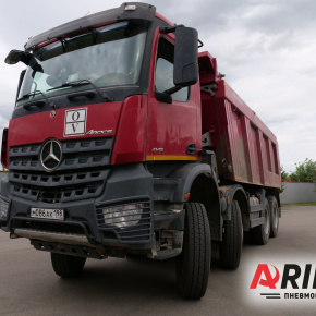 Пневмоподвеска на самосвал Mercedes Arocs 4145