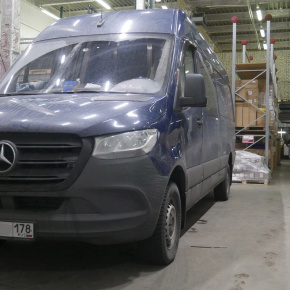 Установка пневмоподвески Mercedes Sprinter