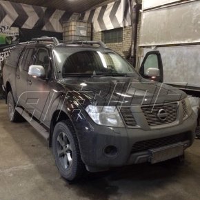 Пневмоподвеска на Nissan Navara 2,5TDi 2013г.в.