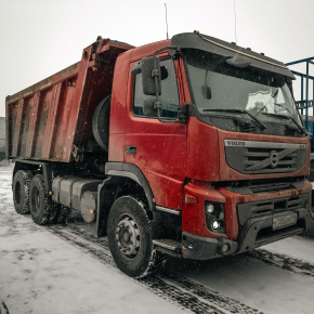 Пневмоподвеска на самосвал Volvo FMX