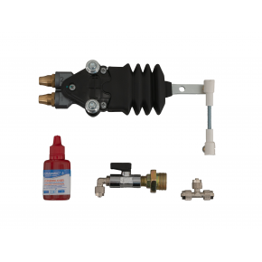 Система управления пневмоподвеской кабины КАМАЗ 65115, на кране уровня пола